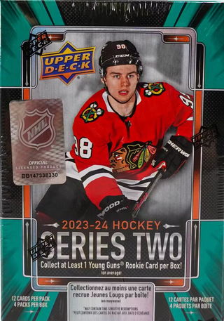 2023/24 Upper Deck Series 2 Hockey 4-Pack Blaster Box