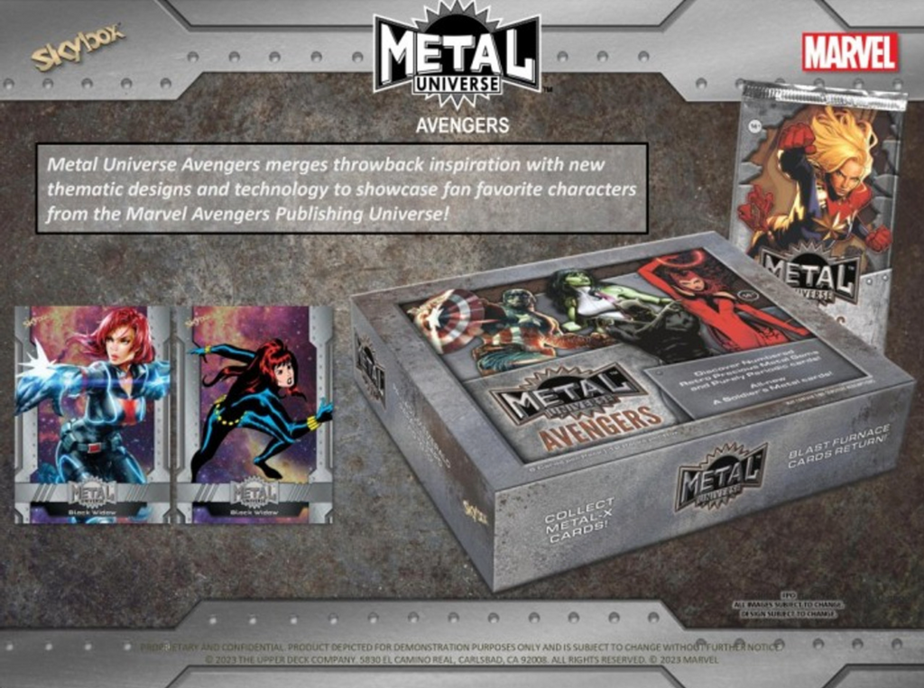 2024 Upper Deck Metal Universe Avengers Hobby Box – VSM