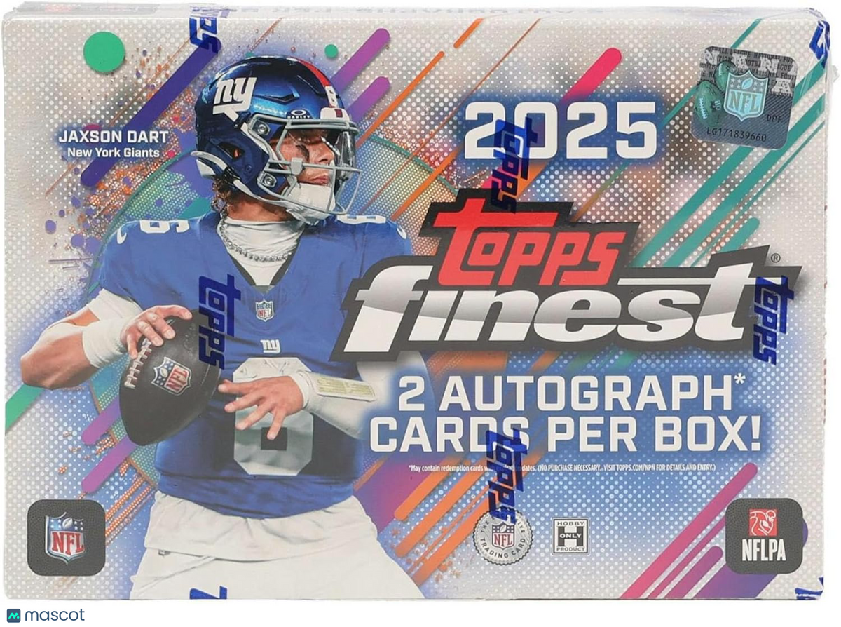 2025 Topps Finest Football Hobby Box