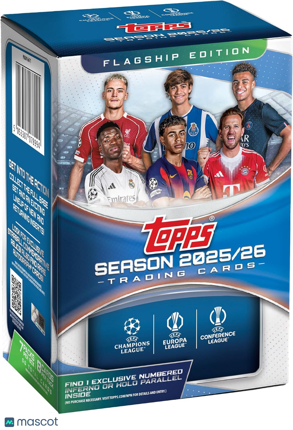 Topps 2025-26 Topps UEFA Club Competitions Soccer Value Blaster Box