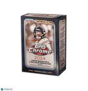 Topps 2024 Chrome Football Trading Card Value Box