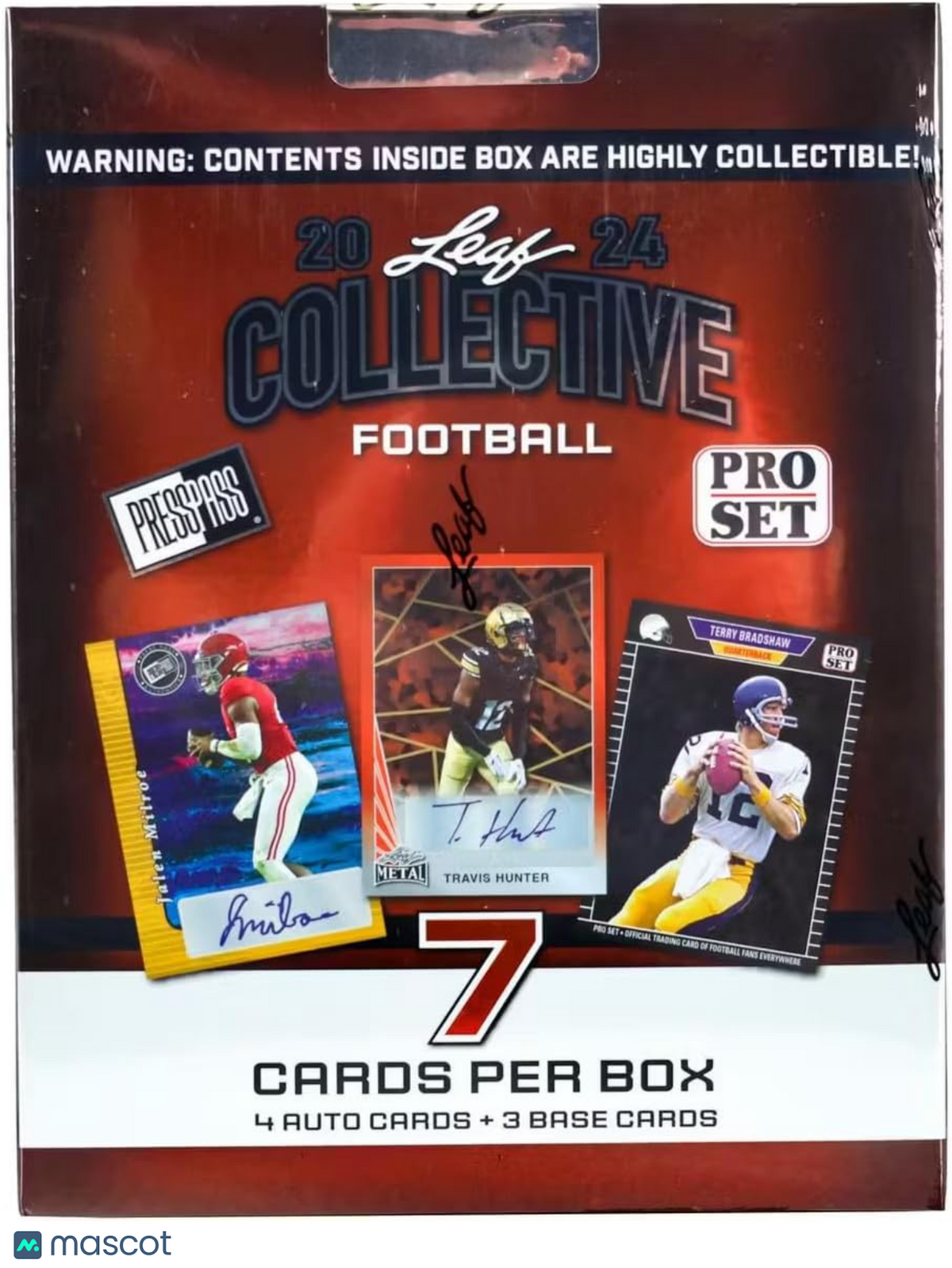 2024 Leaf Collective Football Hobby Box
