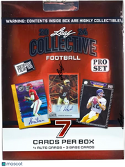 2024 Leaf Collective Football Hobby Box