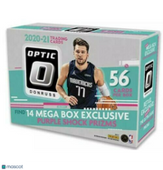 2020-21 Panini Donruss Optic NBA Basketball Mega Box 56 Cards