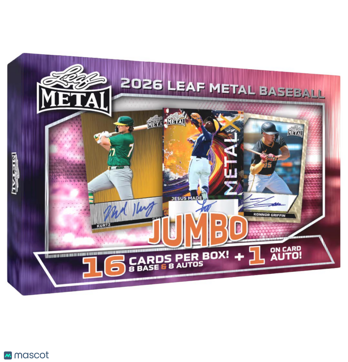2026 Leaf Metal Baseball Hobby Jumbo Box