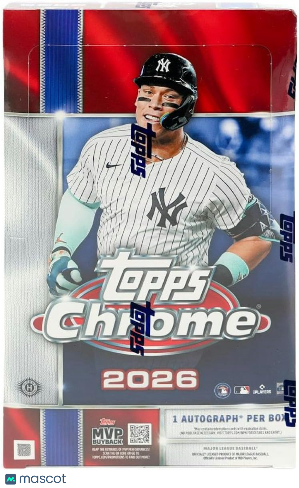 2026 Topps Chrome Baseball Hobby Box