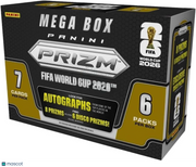2026 Panini Prizm FIFA World Cup Soccer Mega Hobby Box