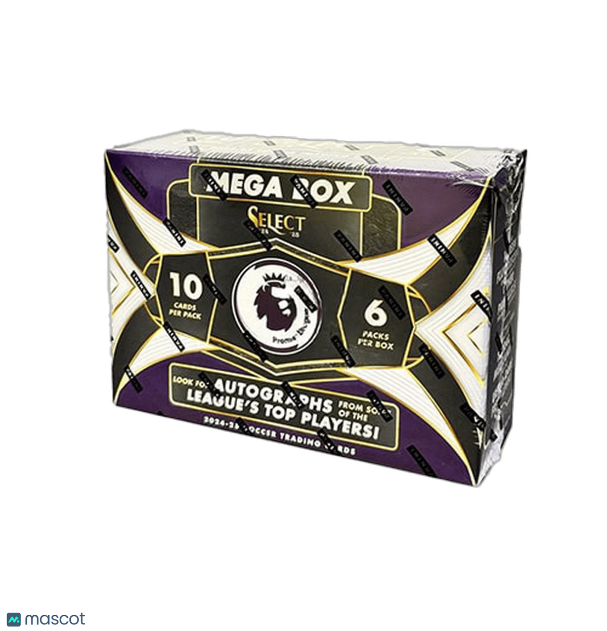 2024-25 Panini Select Premier League Soccer Hobby Mega Box (Green Fluorescent!)