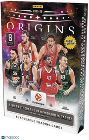 2025-26 Panini Origins EuroLeague Basketball Hobby Box