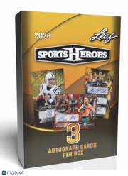 Leaf 2026 Metal Sports Heroes Hobby Box