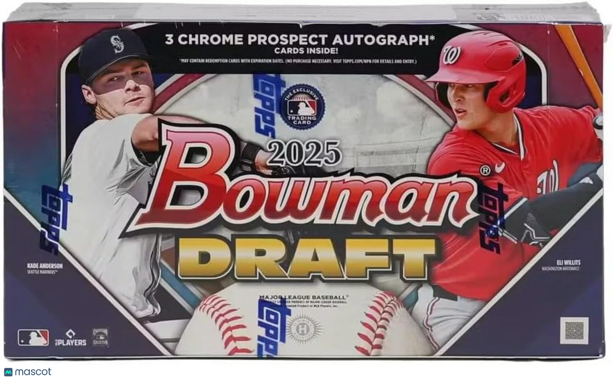 2025 Bowman Draft Baseball Hobby Box