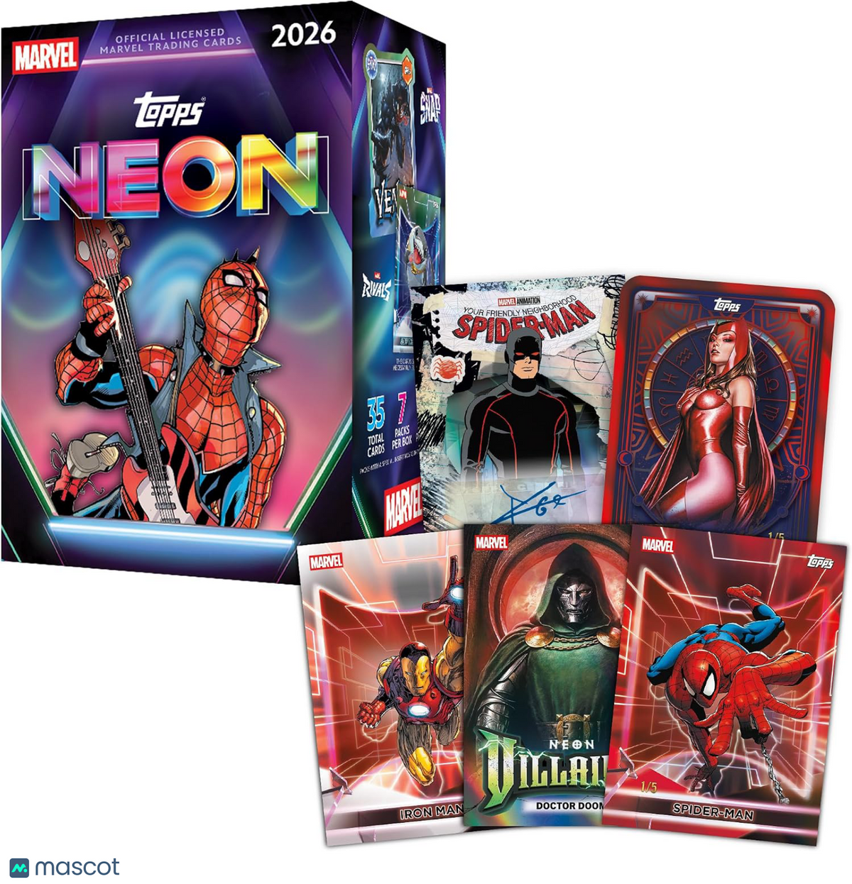 2026 Topps Marvel Neon Blaster Box