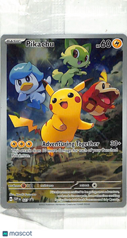 Scarlet & Violet Pikachu Holo Black Star Promo FA #SVP EN 027