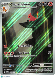 2023 Scarlet & Violet 151 Charmeleon Holo Secret Rare #169/165