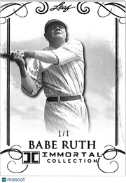 2017 Leaf Immortal Collection Babe Ruth 1/1 #31