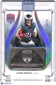 2024 Panini Eminence Saquon Barkley Luxary /10 Silver Bar #LSB-SBY Eagles