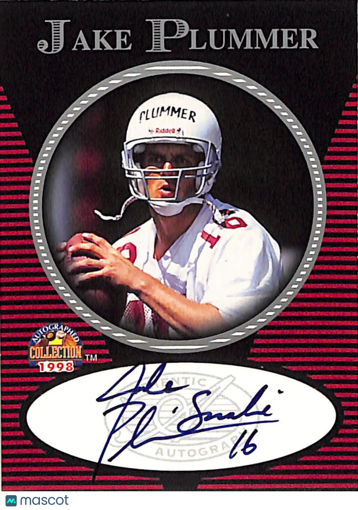1998 Score Board Autographed Collection Jake Plummer Auto Rookie Cardinals