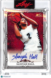2026 Leaf Art of Sport Saniyah Hall Auto Autograph /35 Rookie BA-SH1 USC Trojans
