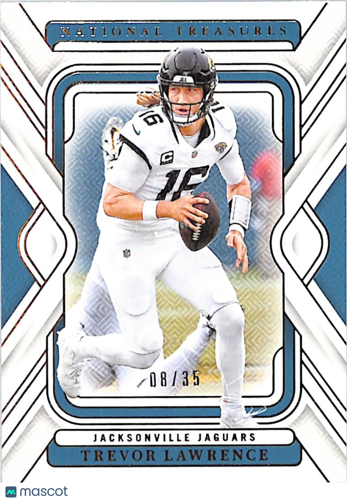 2024 Panini National Treasures Football Trevor Lawrence /35 Gold #45 Jaguars