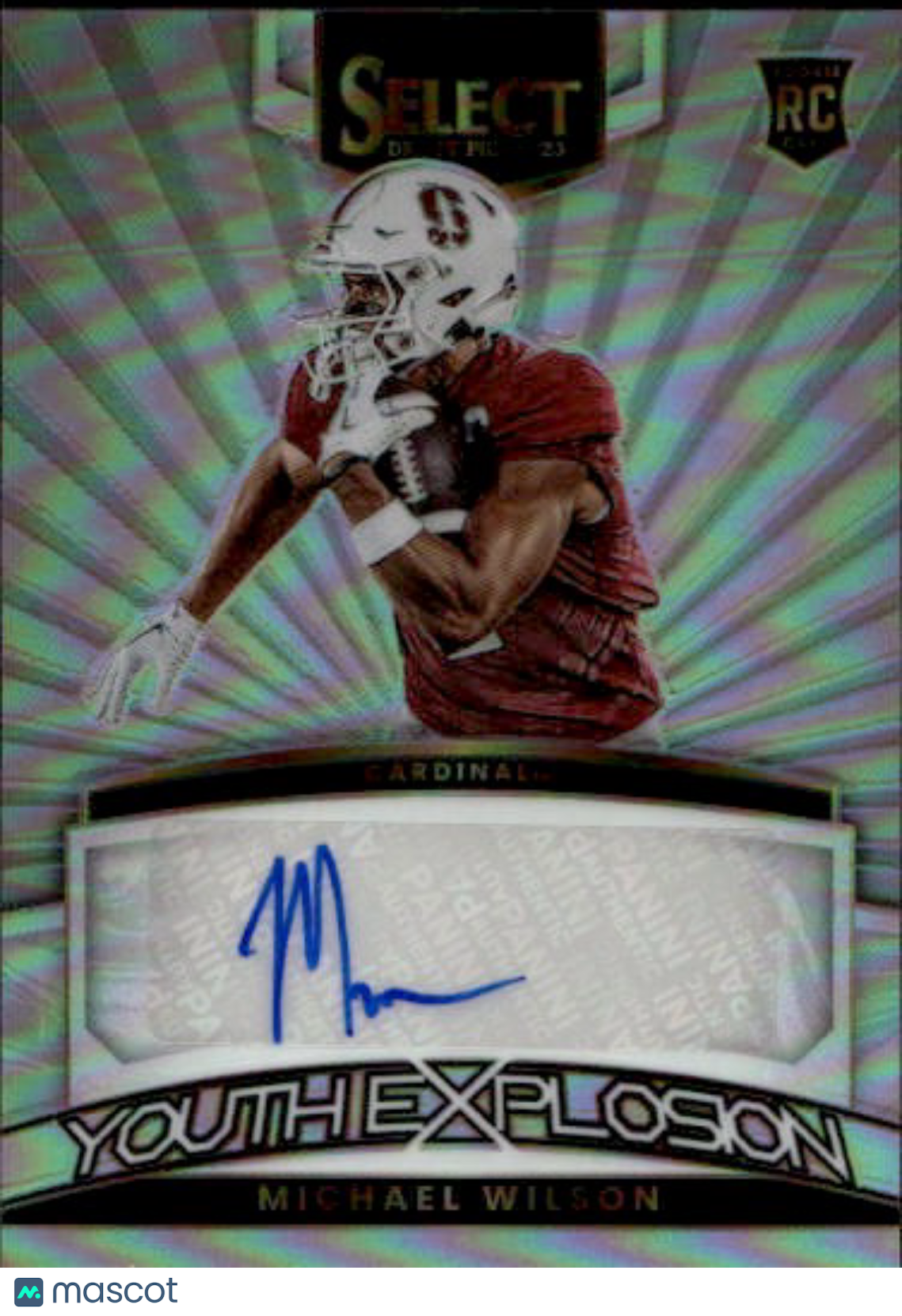 2023 Select Draft Picks Michael Wilson Youth Explosion Auto Rookie RC #YS-MWI
