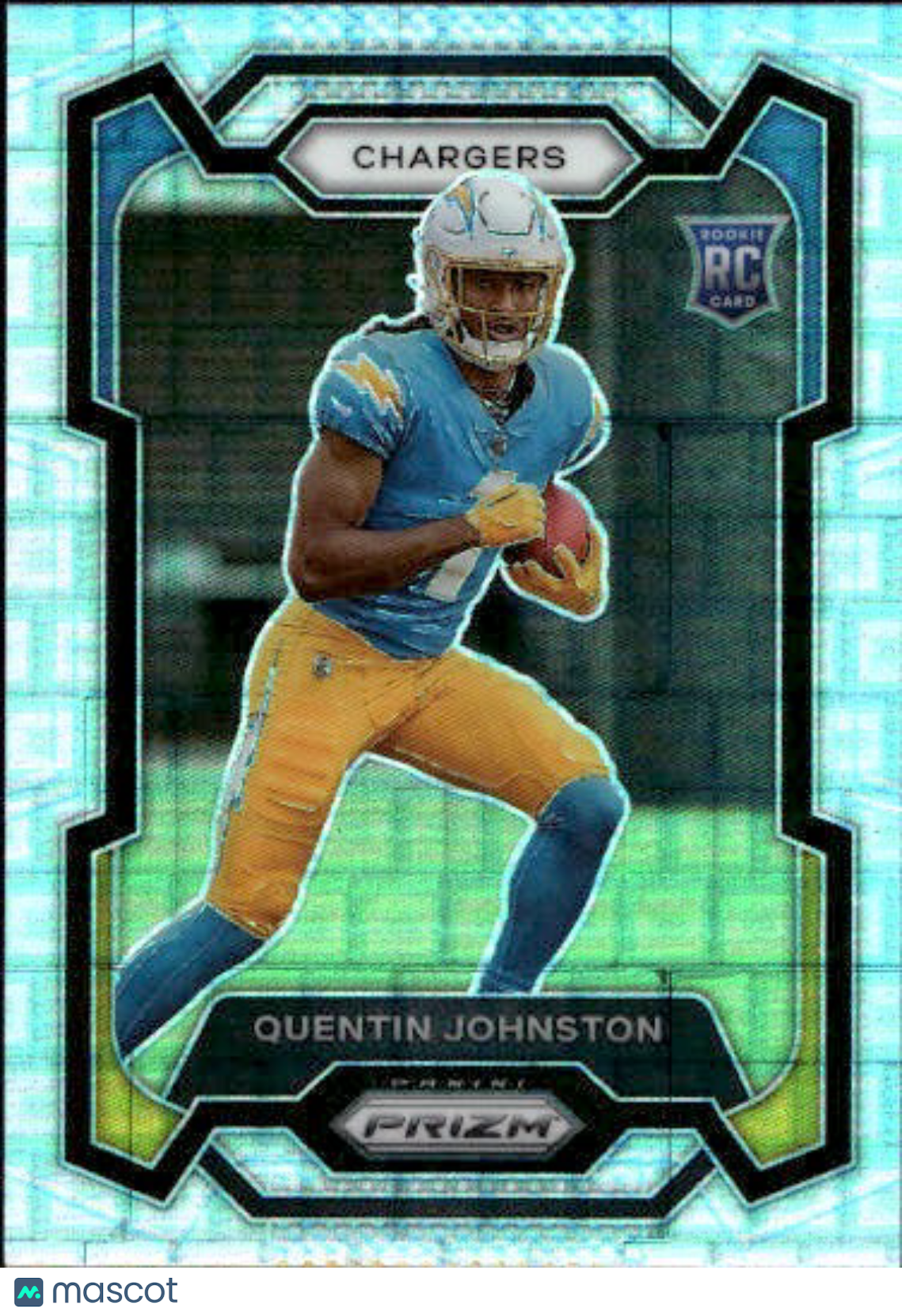2023 Panini Prizm Quentin Johnston Pandora /400 Rookie RC #353 Chargers