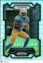 2023 Panini Prizm Quentin Johnston Pandora /400 Rookie RC #353 Chargers