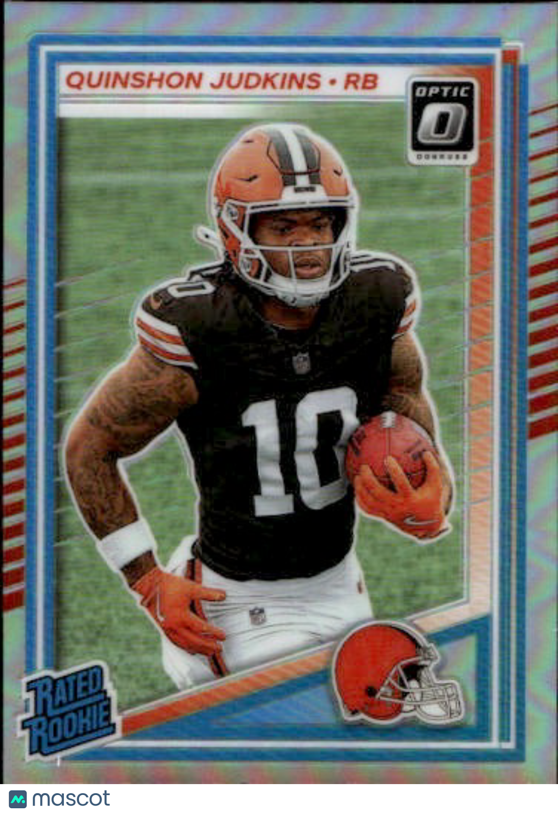 2025 Panini Donruss Optic Quinshon Judkins Holo Rookie #252 Cleveland Browns