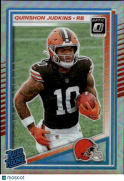 2025 Panini Donruss Optic Quinshon Judkins Holo Rookie #252 Cleveland Browns