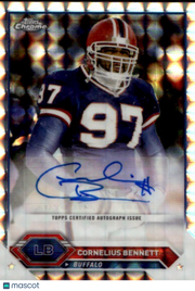 2024 Topps Composite Topps Chrome Auto Cornelius Bennett Geometric #TCA-CB Bills