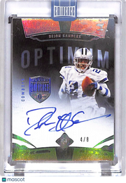 2021 Panini Eminence Optimum Diamond Autographs Deion Sanders /8 #ODA-DS Cowboys
