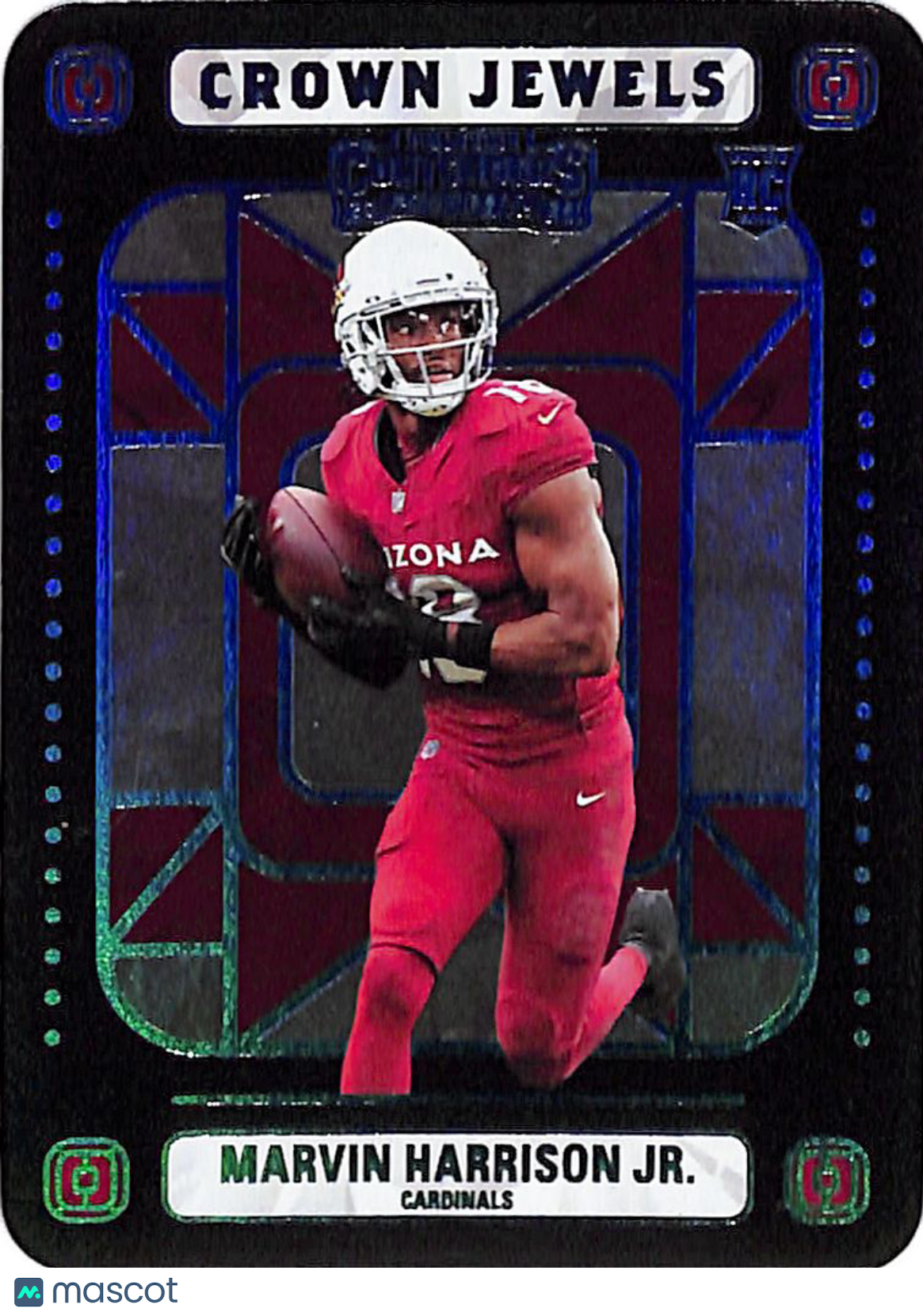 2025 Panini Contenders Crown Jewels Marvin Harrison Jr. Rookie #5 Cardinals