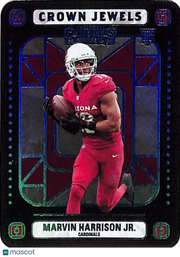2025 Panini Contenders Crown Jewels Marvin Harrison Jr. Rookie #5 Cardinals