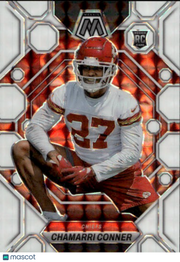 2023 Panini Mosaic Chamarri Conner White /25 Rookie RC #298 Kansas City Chiefs