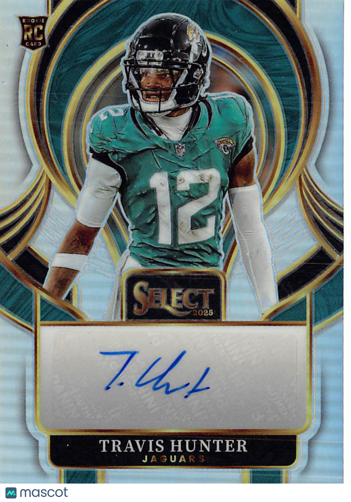 2026 Panini Select Travis Hunter Rookie Autograph Silver RC #SIP-THR Jaguars