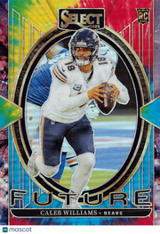 2025 Panini Select Caleb Williams Tie-Dye Prizm Future /25 Rookie RC #18 Bears