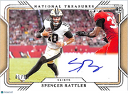 2024 National Treasures Spencer Rattler Field Pass Auto Rookie /99 RC #RFP-SRR