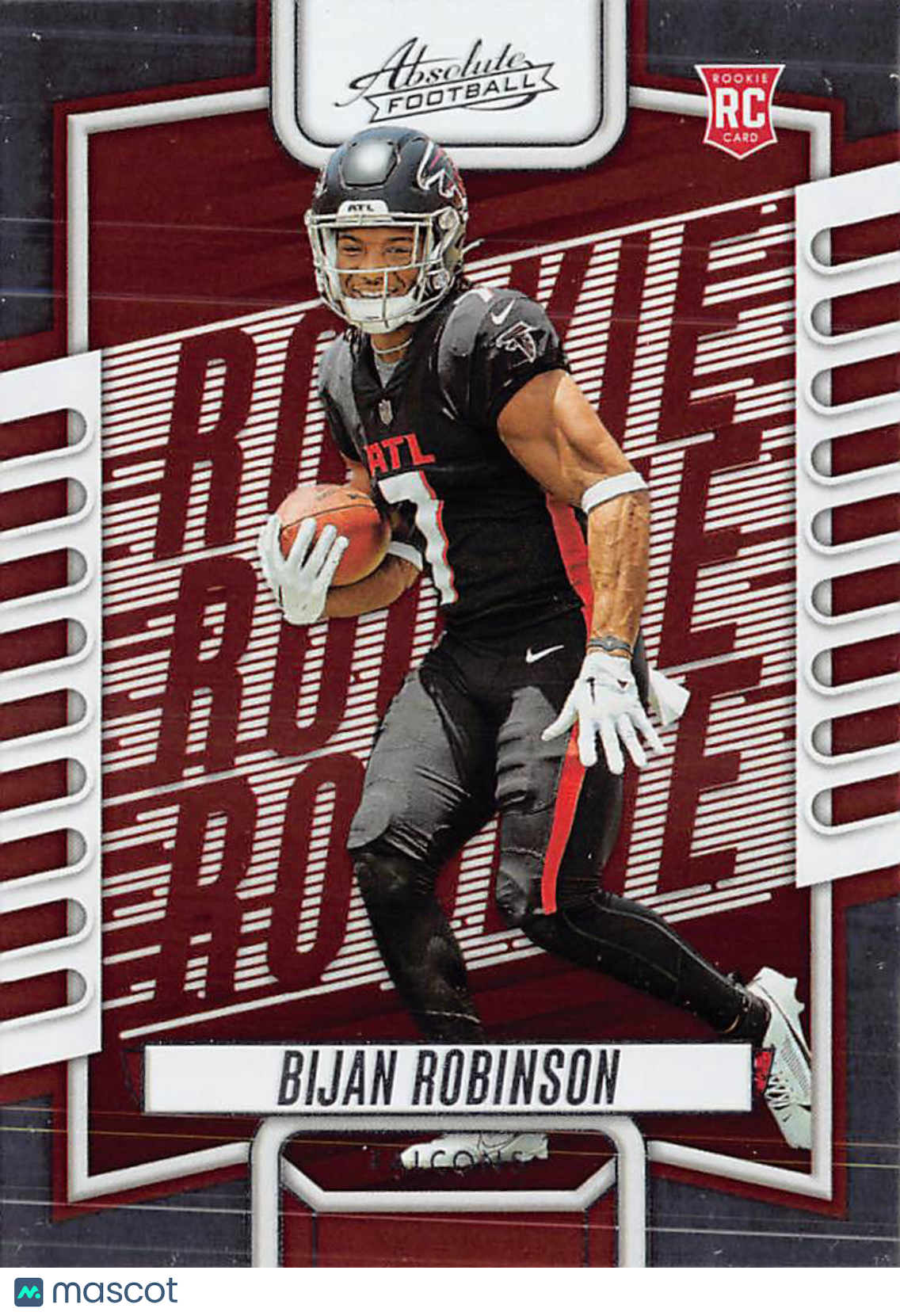 2023 Panini Absolute Football Bijan Robinson Rookie RC #106 Atlanta Falcons