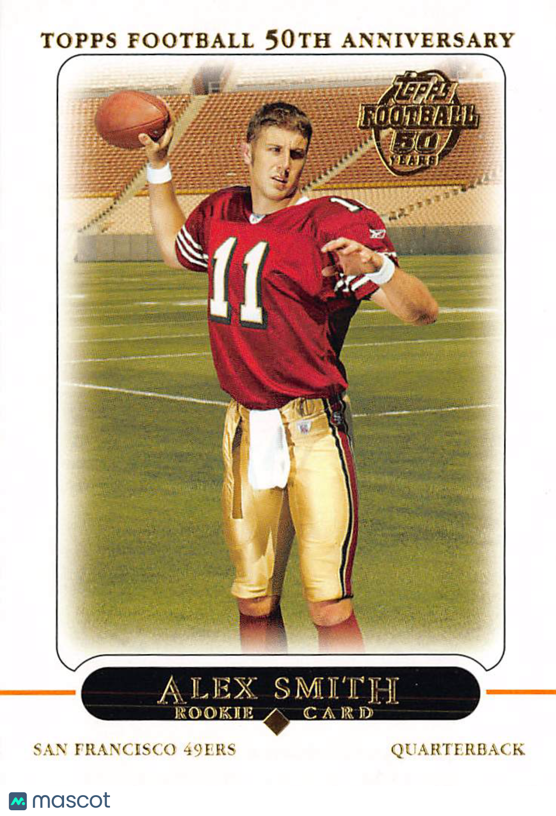 2005 Topps Alex Smith Rookie #435 San Francisco 49ers