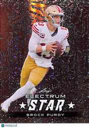 2024 Leaf Electrum Star Brock Purdy /45 #400 San Francisco 49ers
