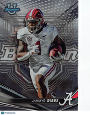 2022 Bowman University Jahmyr Gibbs Rookie #95 Alabama Crimson Tide