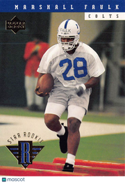 1994 Upper Deck Marshall Faulk Rookie #7 Indianapolis Colts