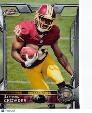2015 Topps Chrome Jamison Crowder Rookie #172 Washington Redskins