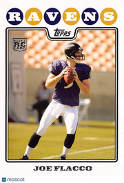 2008 Topps Joe Flacco Rookie RC #335 Baltimore Ravens