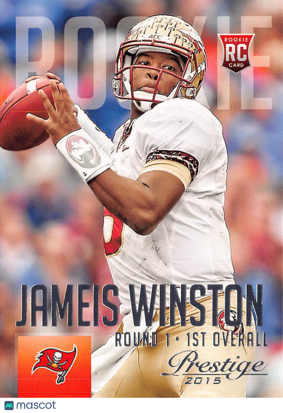 2015 Panini Prestige Jameis Winston Rookie #244 Tampa Bay Buccaneers