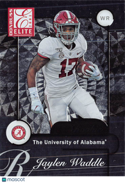 2021 Donruss Elite Football Jaylen Waddle Rookie #ER11 Alabama Crimson Tide
