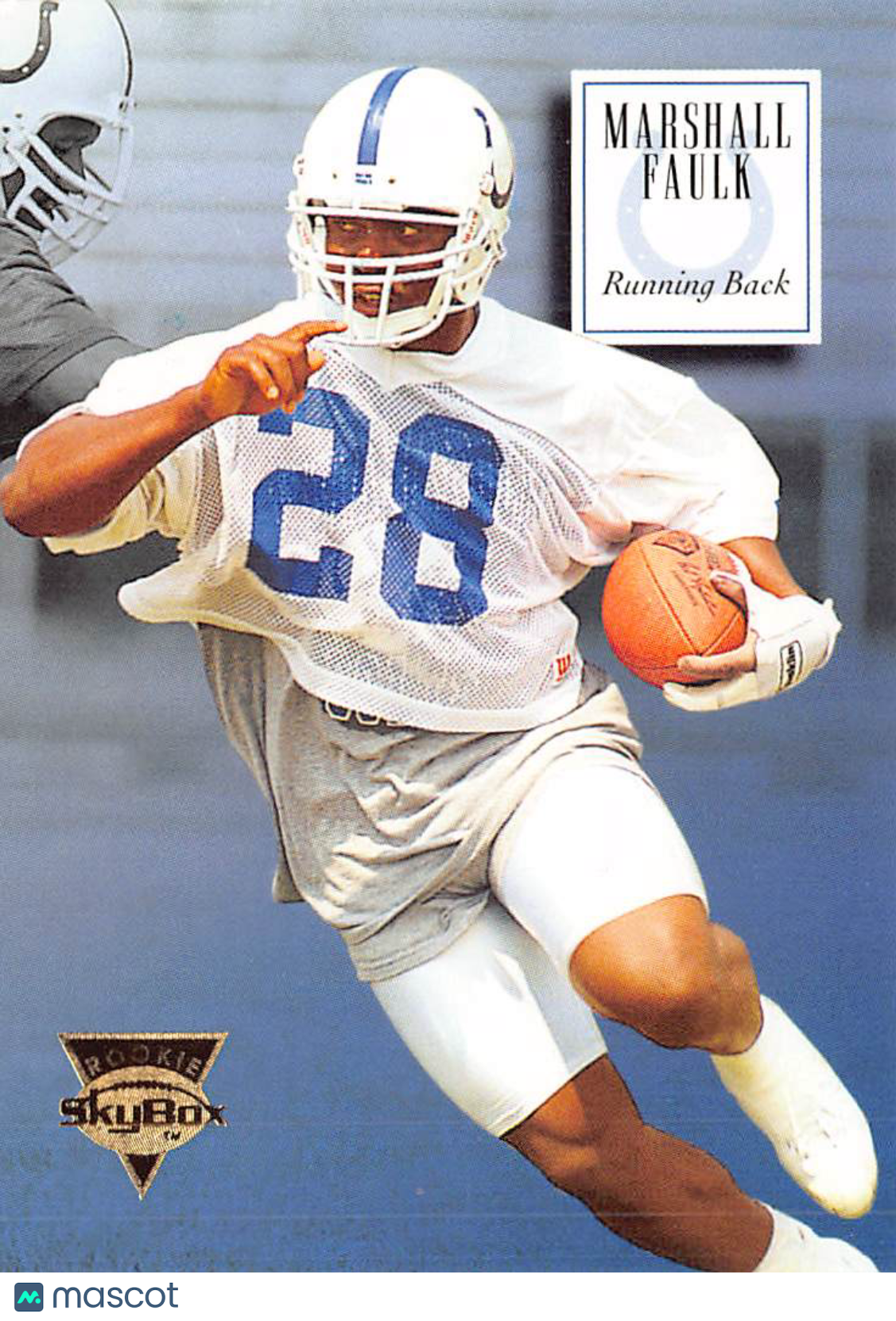 1994 SkyBox Premium Marshall Faulk Rookie #158 Indianapolis Colts