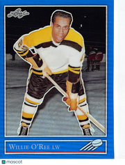 2019 Leaf Metal National Sports Convention Willie O'Ree Blue /20 #TN-60 Bruins