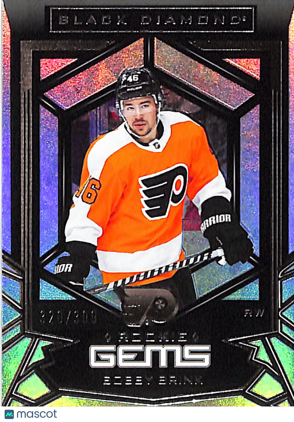 2022-23 Upper Deck Black Diamond Bobby Brink /399 Rookie Gems #RG-BB Flyers