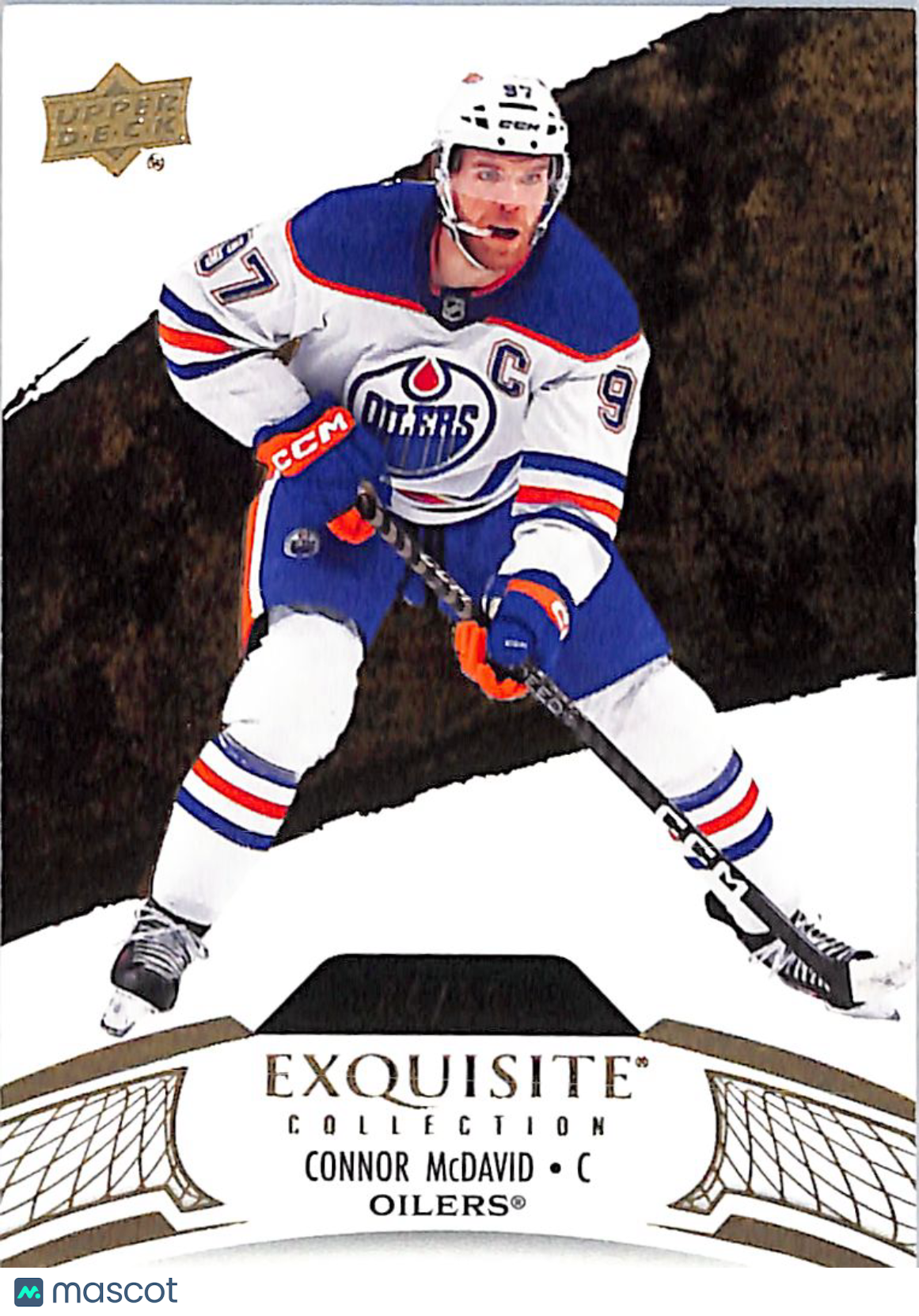 2024-25 Upper Deck Exquisite Collection Connor McDavid /99 #V-CM Edmonton Oilers