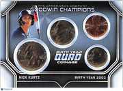 2024 Goodwin Champions Nick Kurtz /50 Rookie Relic Birth Year Coinage #BYQR-40